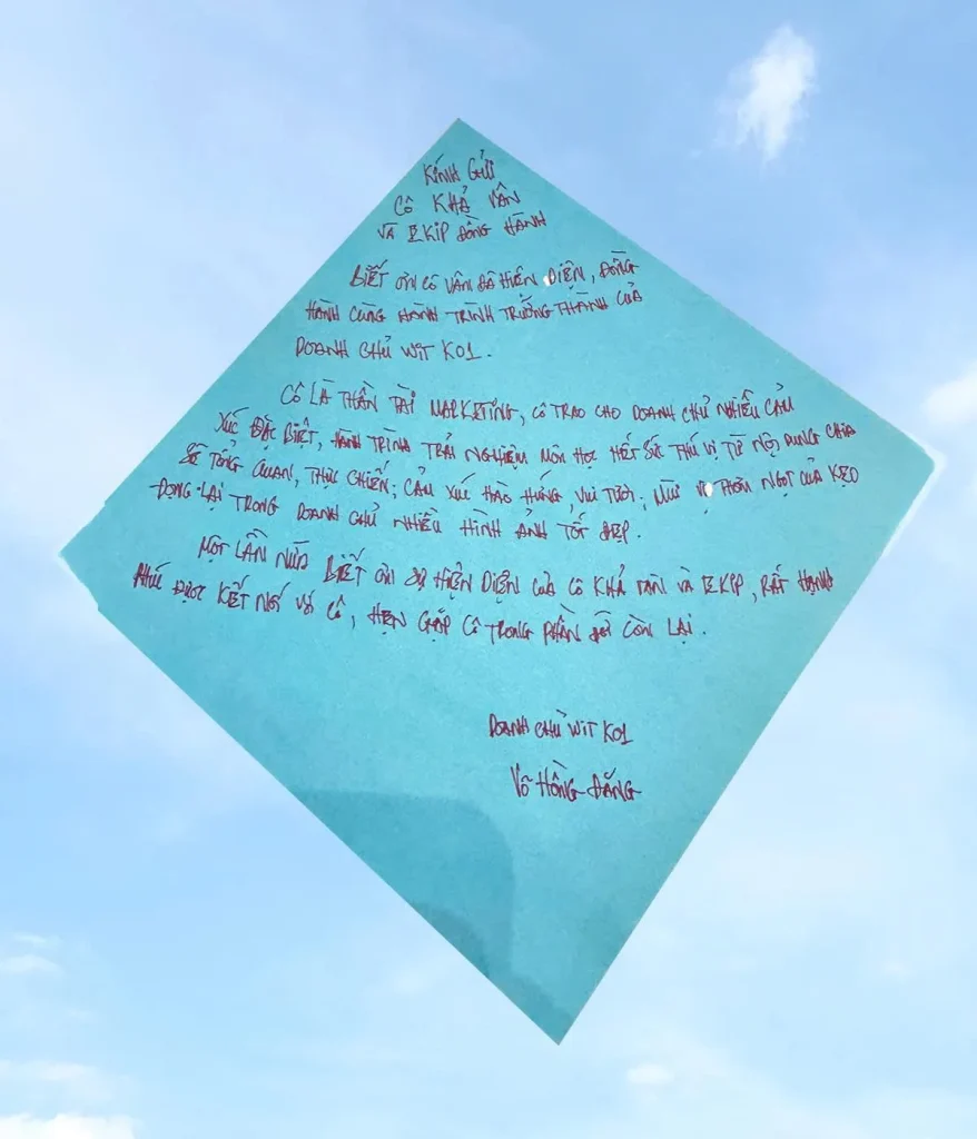 Thư tay 3